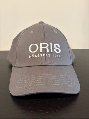 Oris Gray Logo Baseball Cap